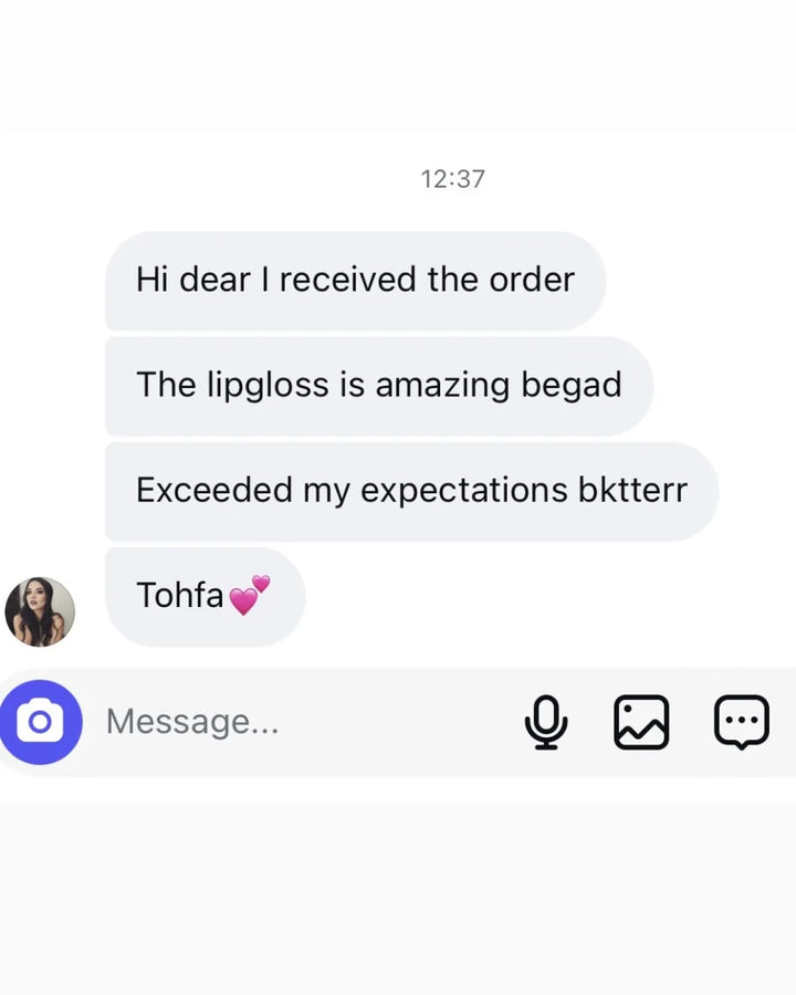 Customer feedback screenshot 6
